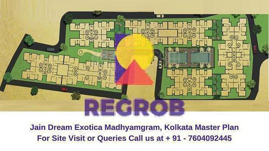 Jain Dream Exotica, Madyamgram Kolkata Master Plan