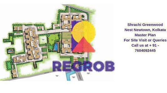 Shrachi Greenwood Nest Rajarhat, Newtown Kolkata Master Plan