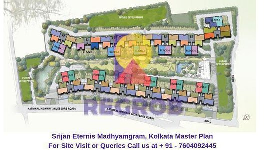 Srijan Eternis Madhyamgram, Kolkata Master Plan