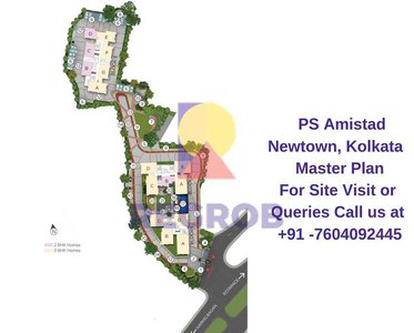 PS Amistad Newtown Kolkata Master Plan
