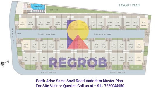 Earth Arise Sama - Savli Road Vadodara Master Plan