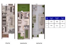 Srijian Nirvana Sonarpur Kolkata 3 BHK Villa Floor Plan 1513 Sqft