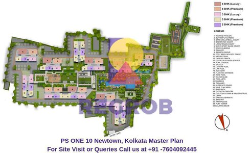 PS ONE 10 Newtown, Kolkata Master Plan