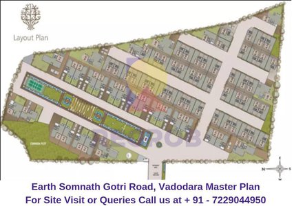 Earth Somnath Gotri Road, Vadodara Master Plan