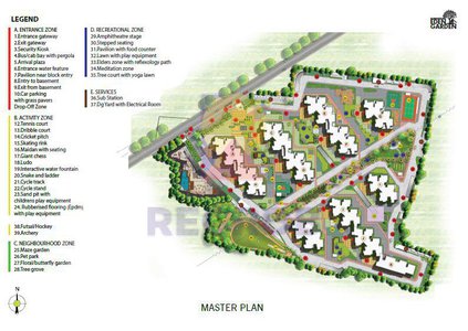 Master Plan of Sumadhura Eden Garden