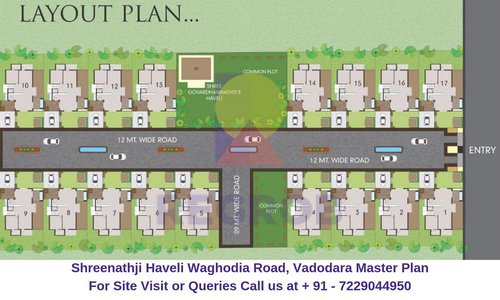 Shreenathji Haveli Waghodia Road, Vadodara Master Plan