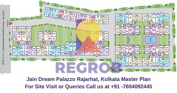 Jain Dream Palazzo Rajarhat, Kolkata Master Plan
