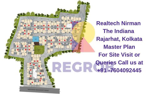 Realtech Nirman The Indiana Rajarhat, Kolkata Master Plan