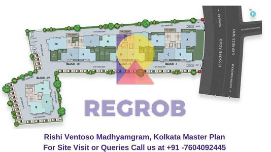 Rishi Ventoso Madhyamgram, Kolkata Master Plan