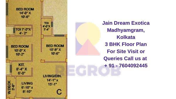 Jain Dream Exotica Madhyamgram, Kolkata