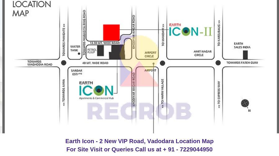 Earth Icon - 2 New VIP Road, Vadodara