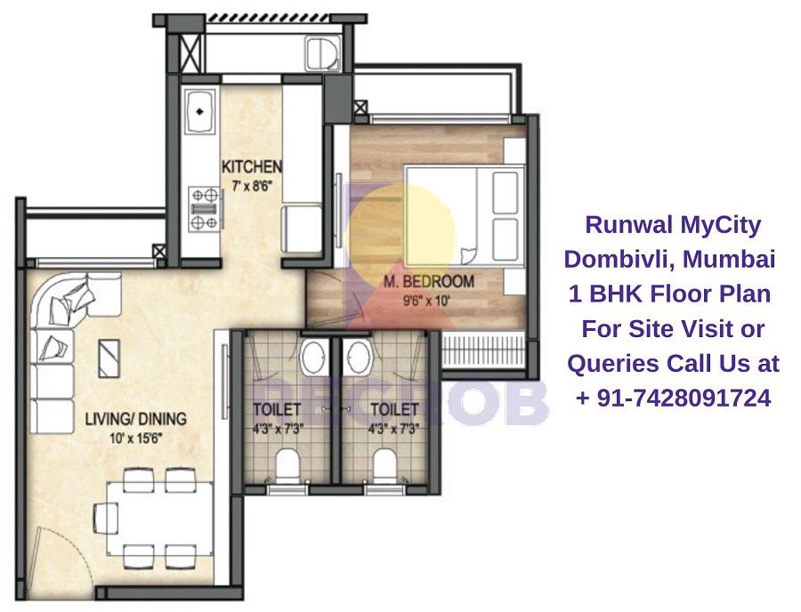 1 Bhk Flats In Runwal Mycity Regrob 1 Bhk Flats In Runwal Mycity Regrob