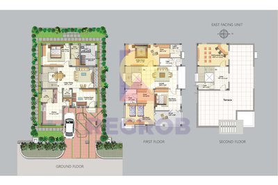 Manjeera Purple Town floor plan
