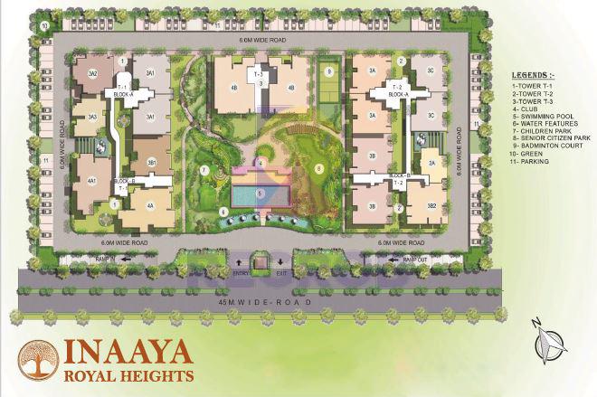 Inaaya Royal Heights Gomti Nagar Extension, Lucknow