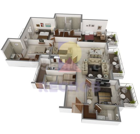 4 BHK Flats For Sale In ATS Pristine