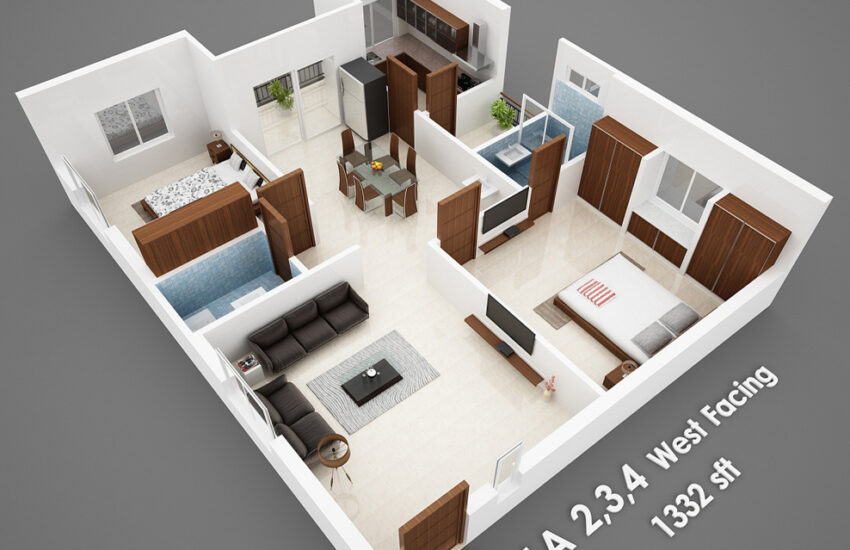 2 BHK For Sale In Vijaya Meadows