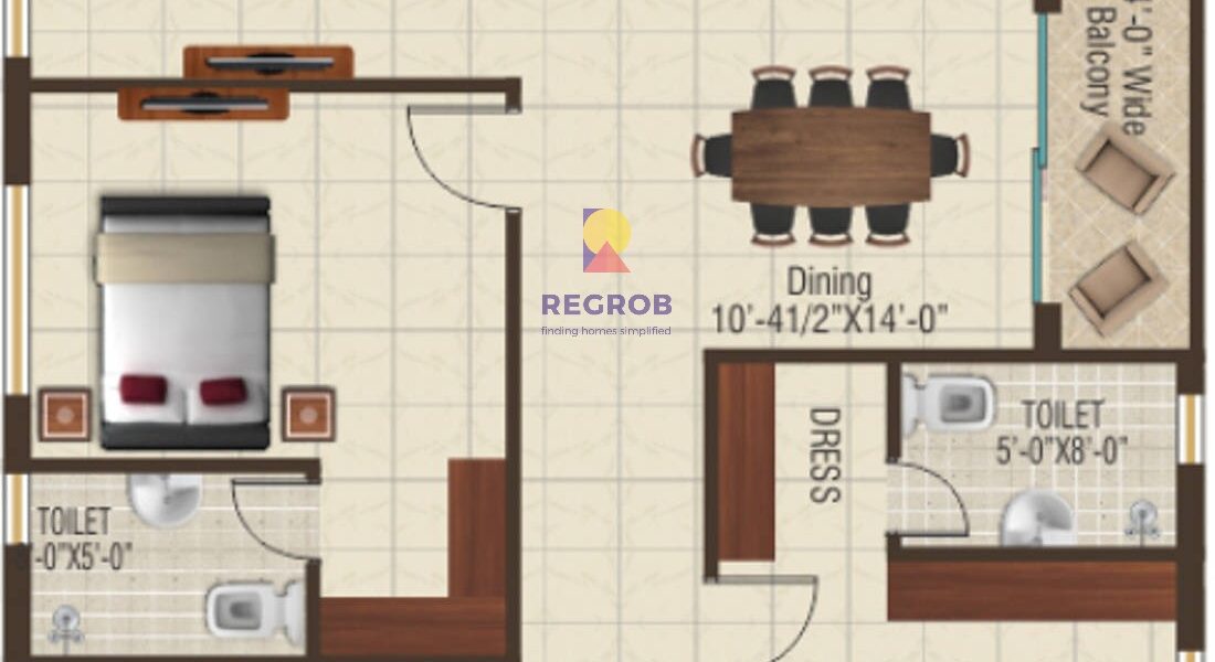 3 BHK In Aditya Heights