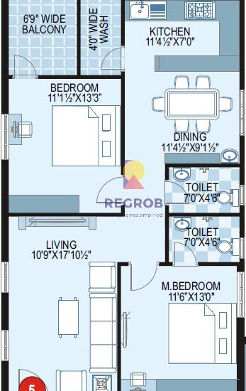 2 BHK For Sale In Prime Galaxy