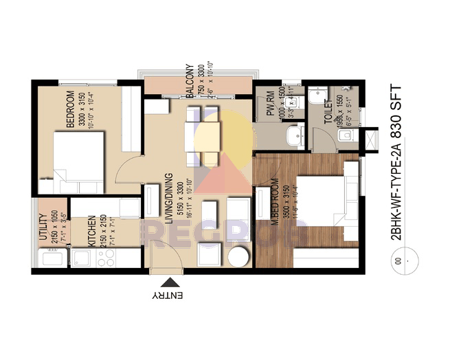 2 bhk apartment for sale in Praneeth Pranav Zenith