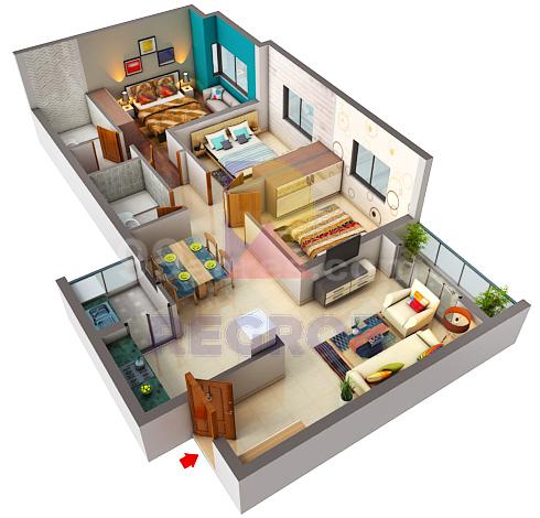 3 BHK in SJR Hamilton Homes