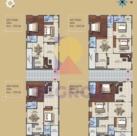 3 BHK Flats For Sale In Bharathi Capital Square