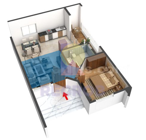 1 BHK for sale in BREN IMPERIA