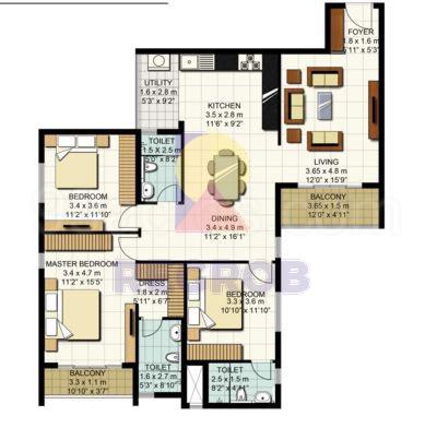 3 BHK for sale in Bren Imperia