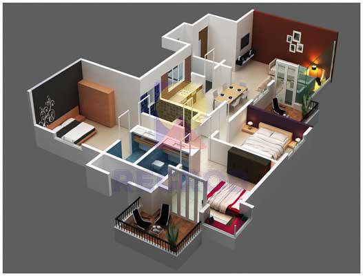 3 BHK Flats For Sale In Luxury Royale Apartment