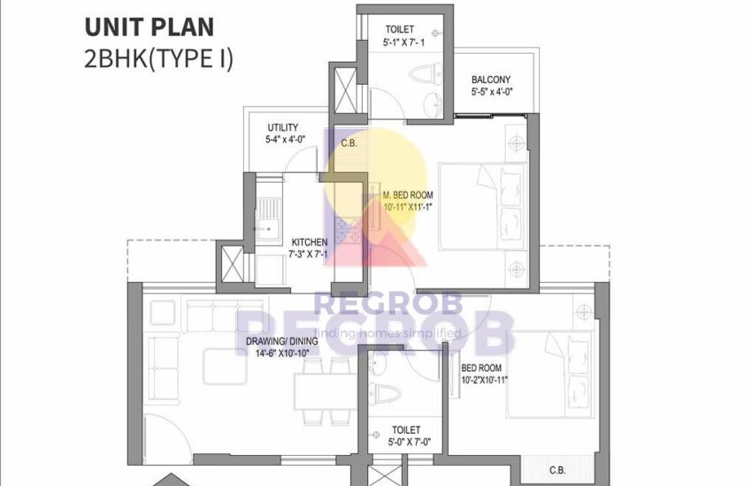 2 BHK Apartment in Stellar One