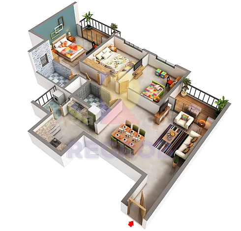 3 BHK for sale in Sterling Ascentia