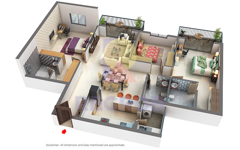 3 BHK for sale in Krishvi Dhavala