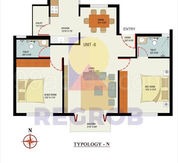3 BHK for sale in Chourasia Manor Phase 2