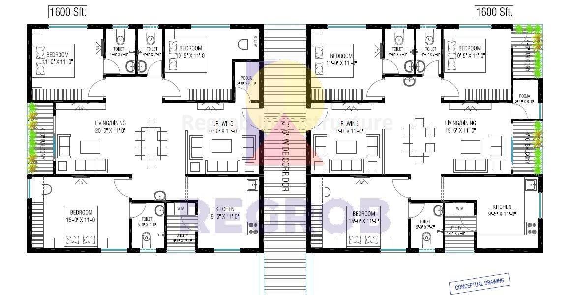 3 BHK Flats For Sale In Chandrika Ayodhya