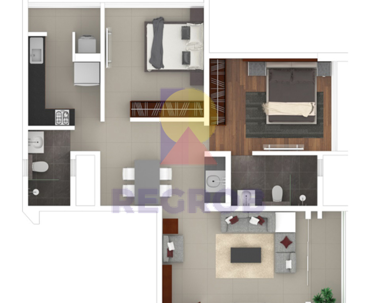 2 BHK for sale in Rohan Iksha