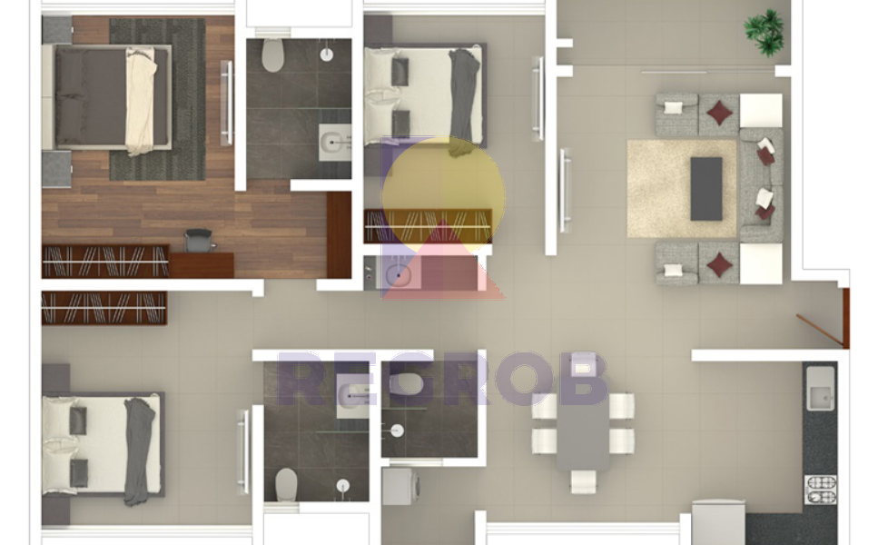 3 BHK for sale in Rohan Iksha