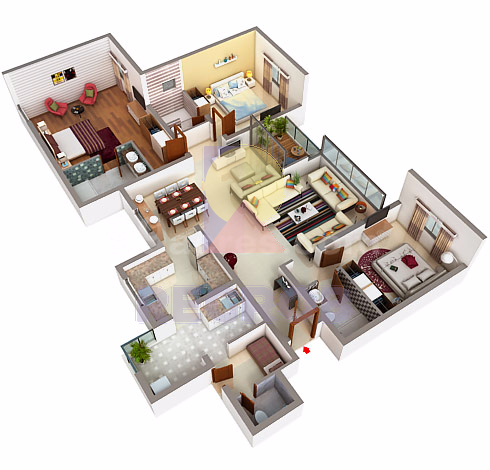 3 BHK for sale in  Embassy Pristine