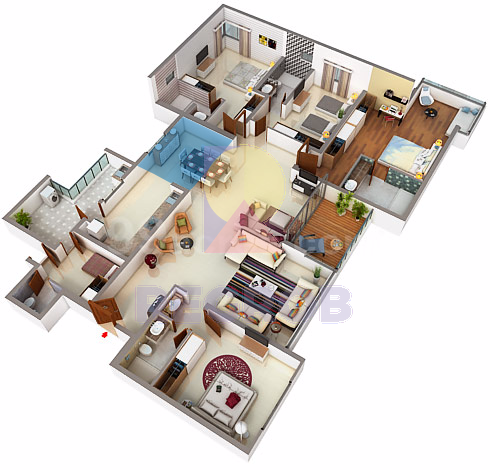 4 BHK for sale in  Embassy Pristine