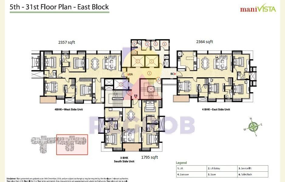 3 BHK in Mani Vista