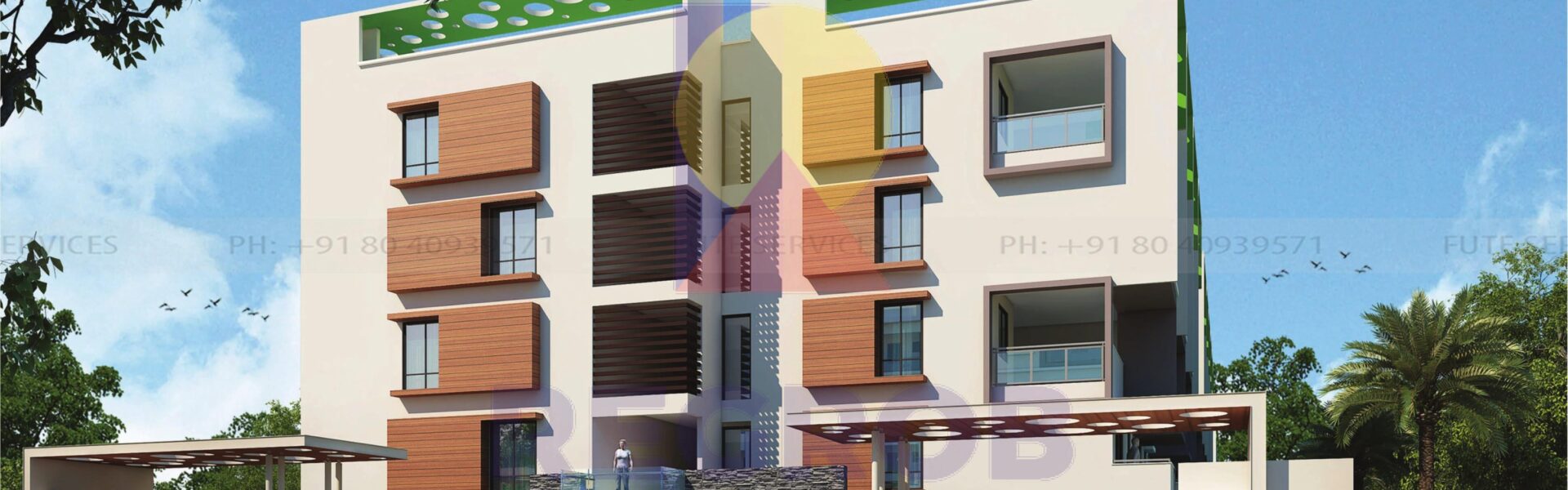 East Facing 3 BHK in Nashville