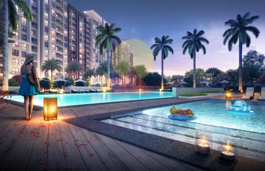 3 BHK for sale The Central Regency Address