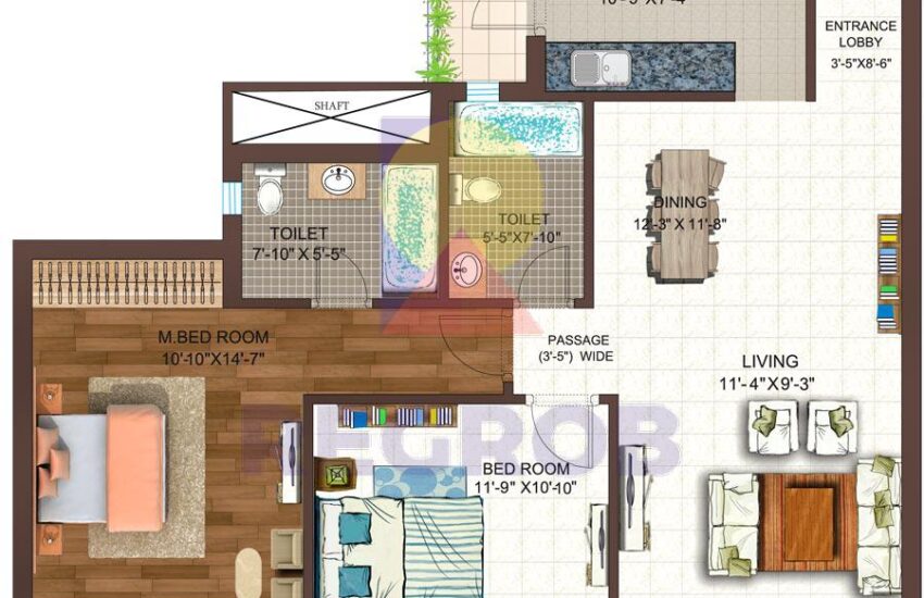 2 BHK Apartment For Sale in Ace Golfshire