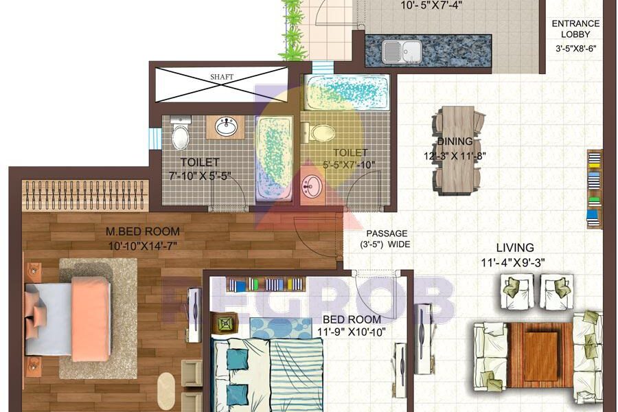 2 BHK Apartment For Sale in Ace Golfshire