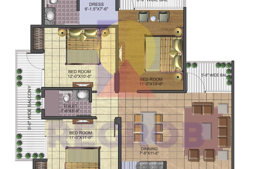 3 BHK Apartment Sale in AIG Park Avenue