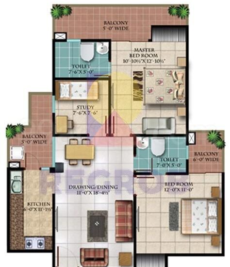 2 BHK For Sale in Galaxy Royale