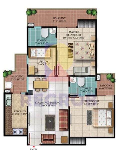 2 BHK For Sale in Galaxy Royale