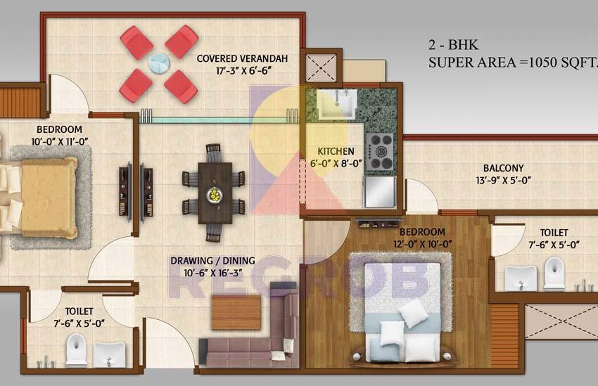 2 BHK Flat For Sale in Ace Aspire