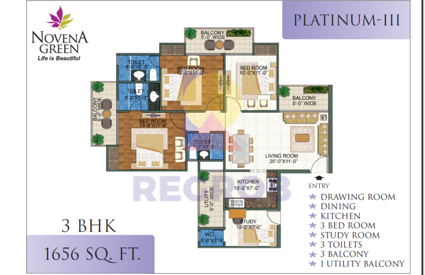 3 BHK Apartment Sale in Novena Green