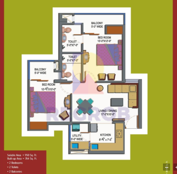 2 BHK Apartment For Sale in Paramount Emotions