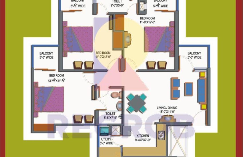 3 BHK Apartment For Sale in Paramount Emotions