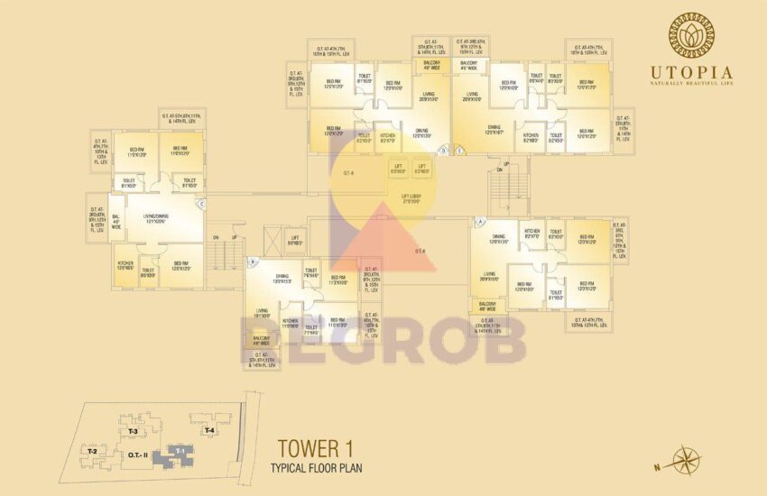 3 BHK Apartment in Utopia